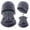 Dark Gray, variant on Men’s Winter Beanie and Neck Gaiter Set, Grid‑Textured Fleece Hat & Neck Warmer Kit, 2‑Piece Stretch Headwear for Cycling Running Outdoor Sports