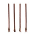 thumbnail image 3 of FELTECHELECTR Stainless Steel Reusable Drink Stirrer Swizzle Sticks 4Pcs for Friends Colleagues, 3 of 8