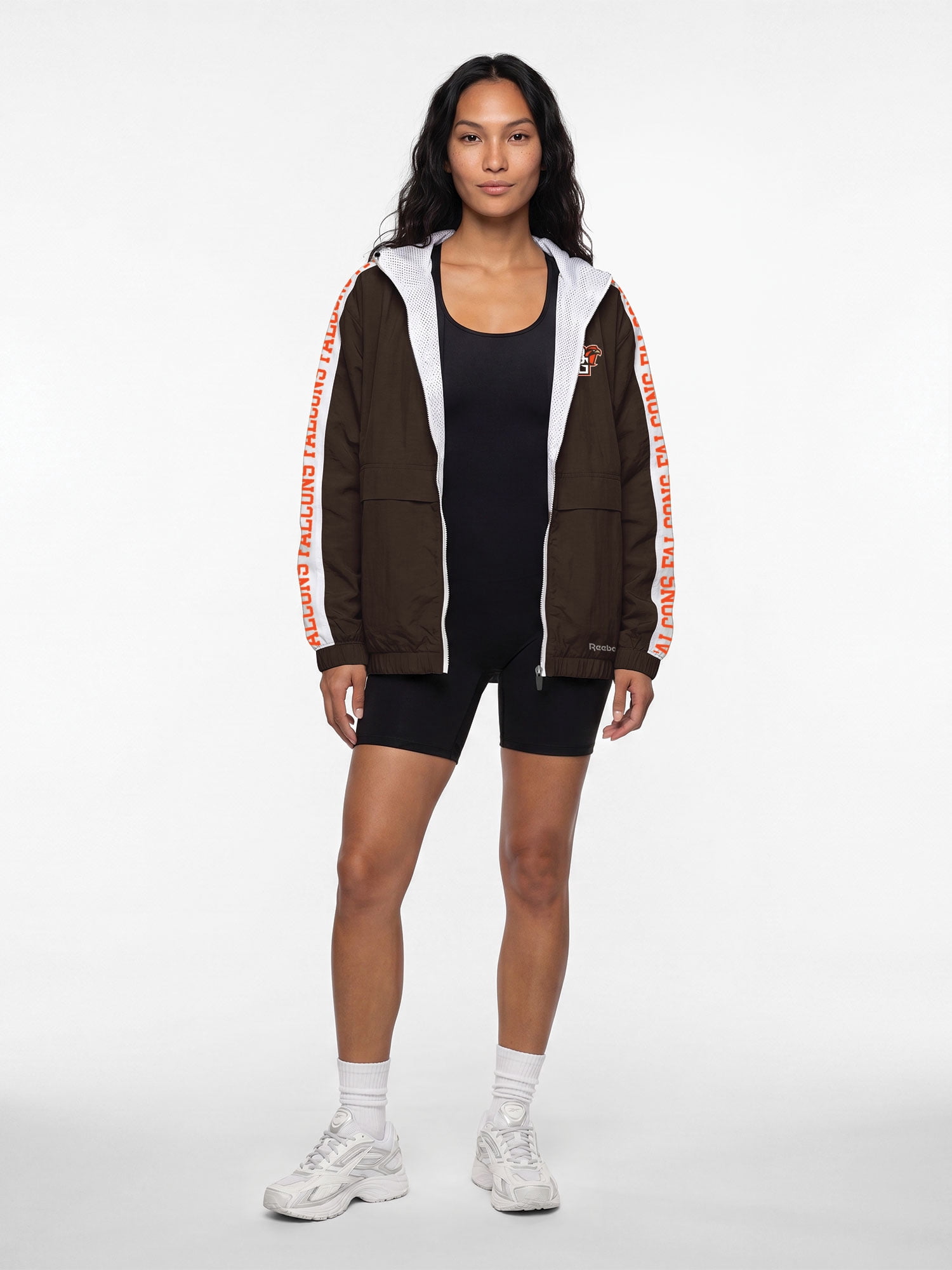 Bowling Green State Falcons Reebok Womens Colorblocked Full Zip Jacket