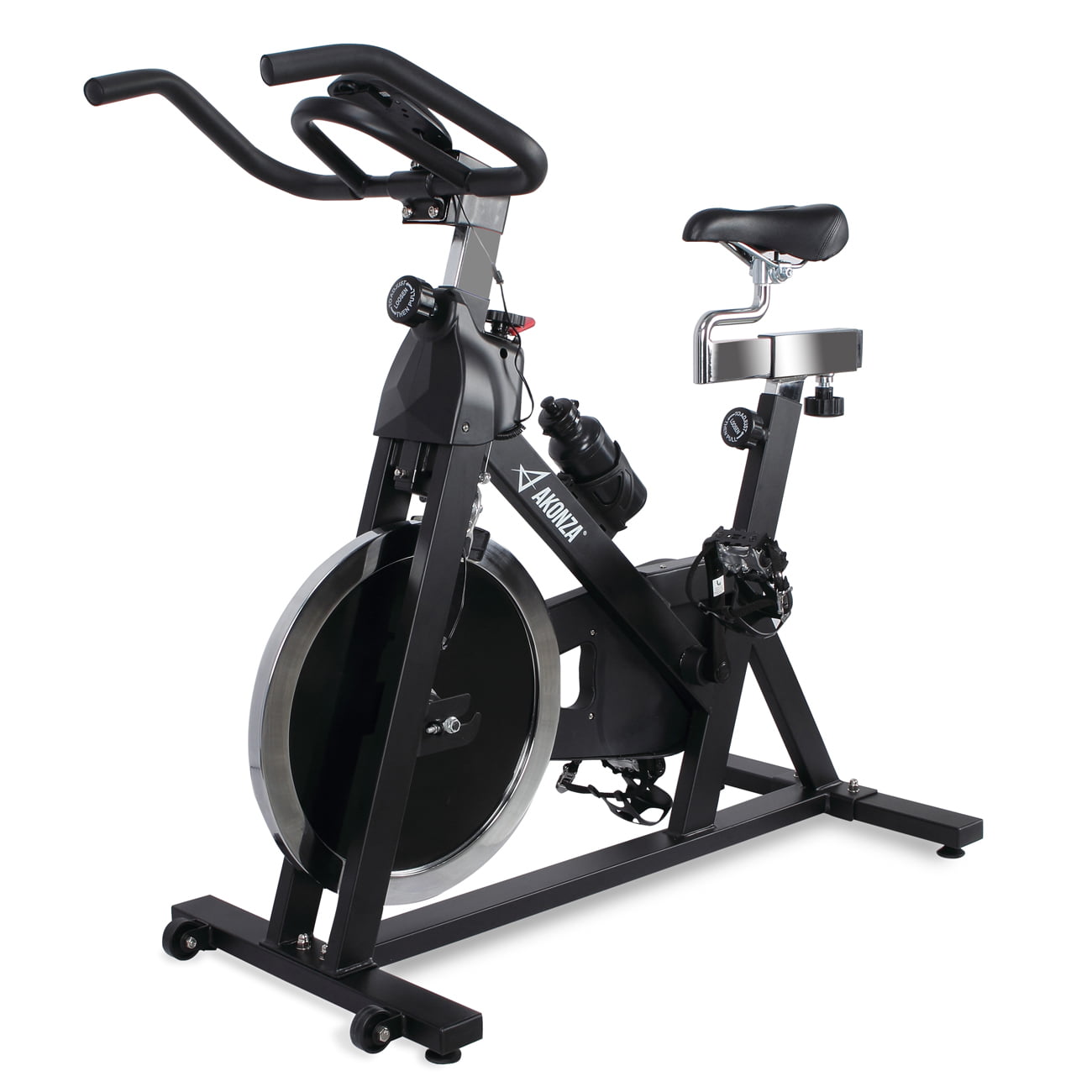 akonza exercise bike stationary indoor workout cycling bike