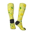 thumbnail image 4 of Balery Bright Lemons Fun Novelty Socks Men'S Women'S Crew Socks Funny Crazy Novelty Socks Quirky And Cool Socks, 4 of 9