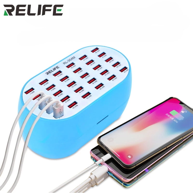 Replacement 30 USB Port High Power 160W Charging Hub (RL-304M) (Sunshine Relife)