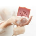thumbnail image 3 of Organic Natural Bar Soap - Fresh Rose Water Kaolin Clay Rose Petals - Face Body Bath Soap Bar Moisturizing Gentle Pink Soap Sensitive Skin Safe for Women and Men | MADE IN USA Travel Size, 3 of 7