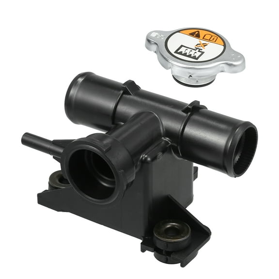 Unique Bargains 1 Set No.25329-2K000 Engine Radiator Coolant Filler Neck for Kia Soul 1.6L 2.0L Wagon 5Door 2010-2011