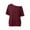 Wine#Women's Off Shoulder Oversized Tops, variant on Eryao Off the Shoulder Tops Oversized for Women Loose Fit Tshirts Short Sleeve Basic Tee 2026 Casual Summer Going Out Preppy Top Blue,L