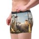 thumbnail image 2 of Balery Cute Prairie Sheep Herd Calzoncillos bóxer para hombre, ropa interior de algodón suave y transpirable con cinturilla de nailon-Large, 2 of 5