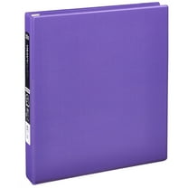 Office Depot® Brand Heavy-Duty D-Ring Binder, 1" Rings, 59% Recycled, Purple