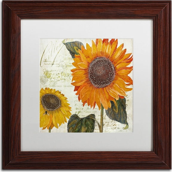 Trademark Fine Art "Sundresses II" Canvas Art by Color Bakery, White Matte, Wood Frame