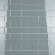 Merola Tile Gitt3s Tessera Subway - Blue Smoke