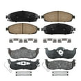 thumbnail image 5 of Detroit Axle - 4pc Brake Pads for 2006-2010 Jeep Commander Grand Cherokee, 4 Front & Rear Ceramic Brake Pads 2007 2008 2009 Replacement, 5 of 7