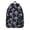 Mushroom and Eye, variant on Mushroom and Fern Black Pattern Backpack for School, Cute School Bag with Adjustable Shoulder Straps and Padded Back, 15.7"x11.8"x5.5"