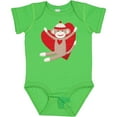 thumbnail image 3 of Inktastic Hug Sock Monkey Boys or Girls Baby Bodysuit, 3 of 5