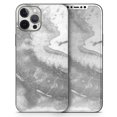 thumbnail image 5 of DesignSkinz Gray Agate Marble Slate Full-Body Skin Decal Wrap Cover for iPhone 16 Pro, 5 of 9