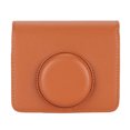thumbnail image 1 of PU Leather Protective Case, Waterproof Perfect Fit Shockproof Retro PU Leather Camera Case with Removable Shoulder Strap for Camera Accessories Brown,Black, 1 of 7