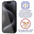 thumbnail image 3 of Apple iPhone 15 Pro 256Gb Titanio Negro eSIM Reacondicionado, 3 of 6