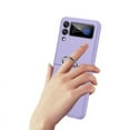 thumbnail image 2 of For Samsung Galaxy Z Flip 3 5G Ring Holder Slim Hard PC Shockproof Case Cover, 2 of 6