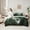 Green Deer, variant on Feelyou Jungle Wolf Twin Bedding Sets 7pcs, Farmhouse Nature Scenery Bedding Comforter Set