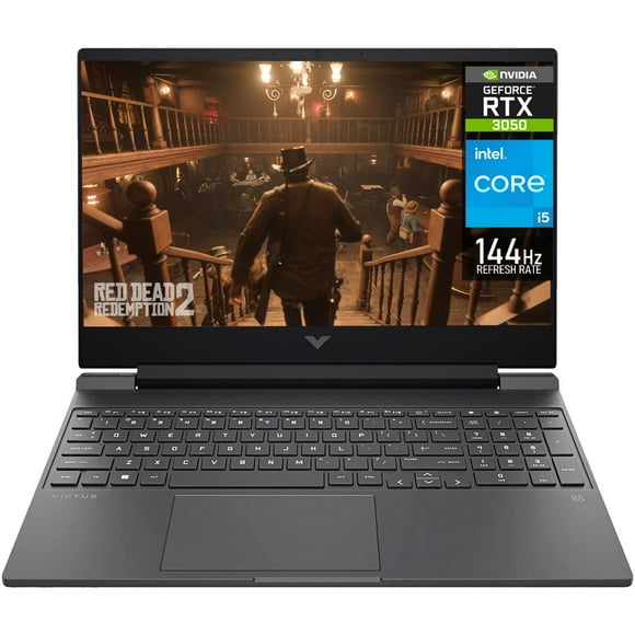 Laptop Gamer HP Victus NVIDIA GeForce RTX 3050 Intel Core i5 13420H 8GB RAM 512GB SSD 15.6" Windows 11 Home Teclado en Ingles
