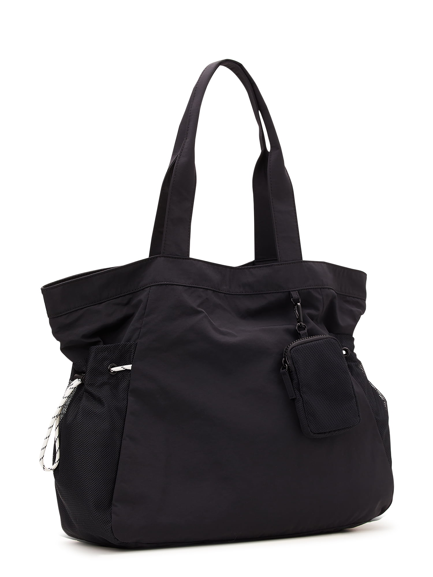 Athletic Works Women's Tote Bag with Removable Pouch, Black