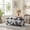 Floral Dark Blue, variant on Christopher Knight Home Transitional Storage Ottoman, Floral Pattern, Blue