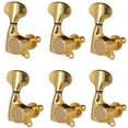 thumbnail image 2 of 6 uds afinadores de cuerda de guitarra de aleación de Zinc shamjiam para guitarra eléctrica dorado, 2 of 5