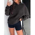 thumbnail image 3 of ONLYSHE Hoodies for Women Oversized Sweatshirts Fall Fashion Outfits 2025 Pullover Fleece Casual Sweaters Winter Y5k Clothes, 3 of 5