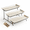 Speckled Glaze-14 inch, variant on 3 Tier Serving Tray Porcelain Platters And Trays For Party