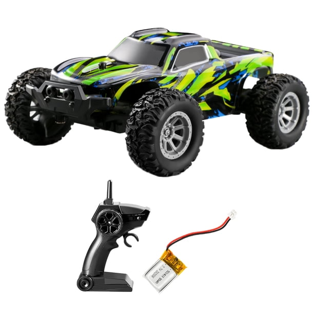 WDOplteas 2.4GHz Drift RC Racing Car 20km/h 1/32 2WD Off-Road con batería (Verde)