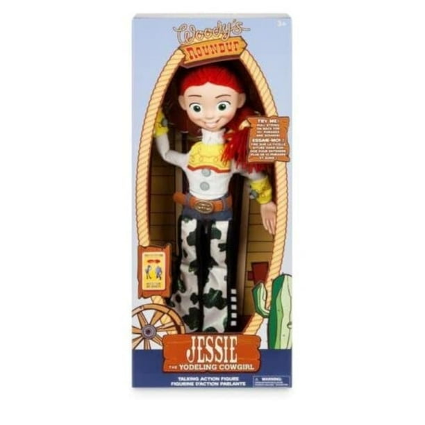 Muñeca Talking Cowgirl Jessie de 17 pulgadas My Pet Elephant
