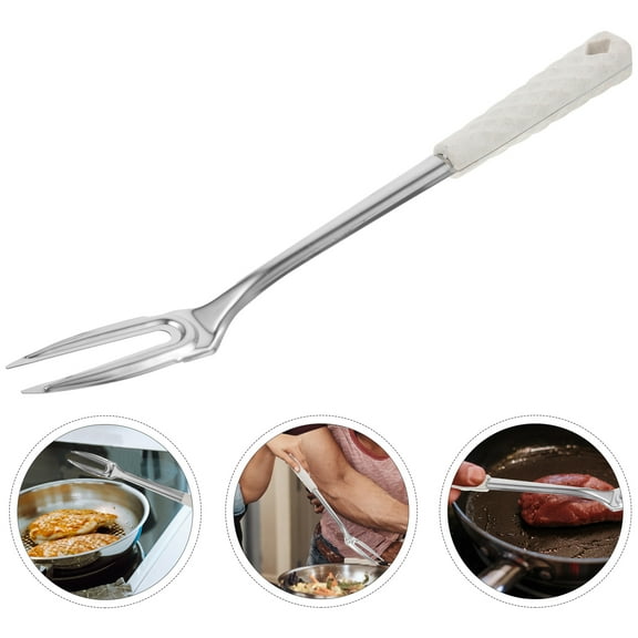 13.56 Inch Stainless Steel Meat Fork Kitchen Tool