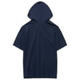 thumbnail image 6 of DPTALR George Short Sleeve Hoodies for Men Hoodies Summer Sweatshirt Lightweight Breathable Dark BlueBig and Tall Men M, 6 of 8