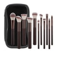 thumbnail image 1 of 11 Pieces Makeup Brush Set Travel Cosmetic Brushes With Soft Bristles and Ergonomic Handle for Face And Eye Makeup Needs, 1 of 5