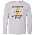 thumbnail image 3 of Inktastic Hawaiian Party Pineapple Long Sleeve Youth T-Shirt, 3 of 5