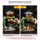thumbnail image 5 of Juego de té de vidrio, tetera, taza de té, té kung fu casero, infusor de té automático, 5 of 7