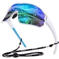 thumbnail image 4 of LINVO Polarized Sport Shield Wraparound Cycling Fishing Sunglasses for Men Women UV 400 Shades, 4 of 8
