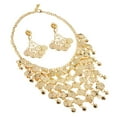 thumbnail image 4 of Conjunto de Joyas jinwen para Danza Del Vientre Joyas para El Cabello Collar Pendientes Cubierta para La Cabeza Joyas para La Frente, 4 of 8