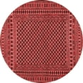 thumbnail image 1 of Ahgly Company Indoor Round Southwestern Red Country Area Rugs, 4' Round, 1 of 4