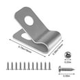 thumbnail image 3 of CIYISON Easy to Use Clips Reliable Stainless Steel Clips for Offices Residences Durable, 3 of 10