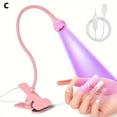 thumbnail image 7 of YUEYAN ZOUBAOQ Nail Lamp LED Nail Manicure Dryer Curing Light with Goosene and Clamp For Gel UV Ligh Nails3W Goosene Nail UV LampMini, 7 of 7