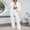 White, variant on Womens Sets 2 Piece Outfits - Long Sleeve Sweatshirt With Sweatpants Matching Sets Women Clothing Fall Travel Sets for Women