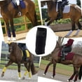 thumbnail image 2 of Horse Polo Leg Wraps Soft Fleece Wraps Equestrian Leg Bandage 4-Pack (Cob(8.2ft), Royal Blue), 2 of 4