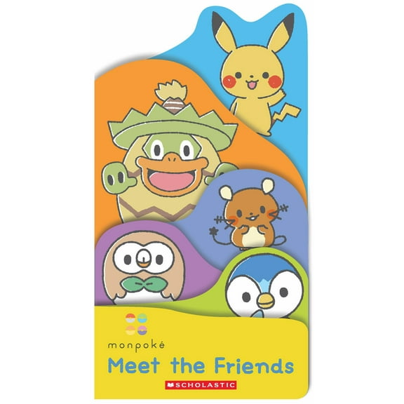 Meet the Friends (Monpoké Board Book) (Board Book)
