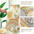 thumbnail image 5 of Yayeee 4 Pack Dining Chair Covers Stretch Parson Chairs Slipcovers Seat Protector, Beige Clouds, 5 of 6
