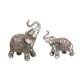 thumbnail image 3 of Escultura de estatua de pareja de con maletero arriba figurita de resina coleccionable para mesa Oficina dormitorio decoración regalos de Baoblaze Estatuilla de elefante, 3 of 8