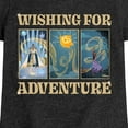 thumbnail image 3 of Disney Wish - Wishing For Adventure Grid - Toddler & Youth Girls Short Sleeve Graphic T-Shirt, 3 of 5