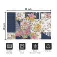 thumbnail image 5 of Pioneer Flower Floral Print Pattern Door Rugs,Washable Non Slip Door Mats Indoor,Decorative Door Mats,Entry Mat Indoor for Entrance,Bedroom,Kitchen,Bathroom,20"x32", 5 of 6