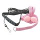thumbnail image 3 of Arnés y correa para pájaros, cuerda de entrenamiento antimordida voladora ajustable para loros gris affricano - Rosa 7mm Colco Cuerda de correa de arnés para pájaros pequeños, 3 of 8