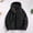 Black, variant on Men Jacket Casual Fashion Solid Color Long-Sleeved Hooded Zipper Pocket Stormtrooper Jacket Windbreaker Hooded Raincoat Jacket