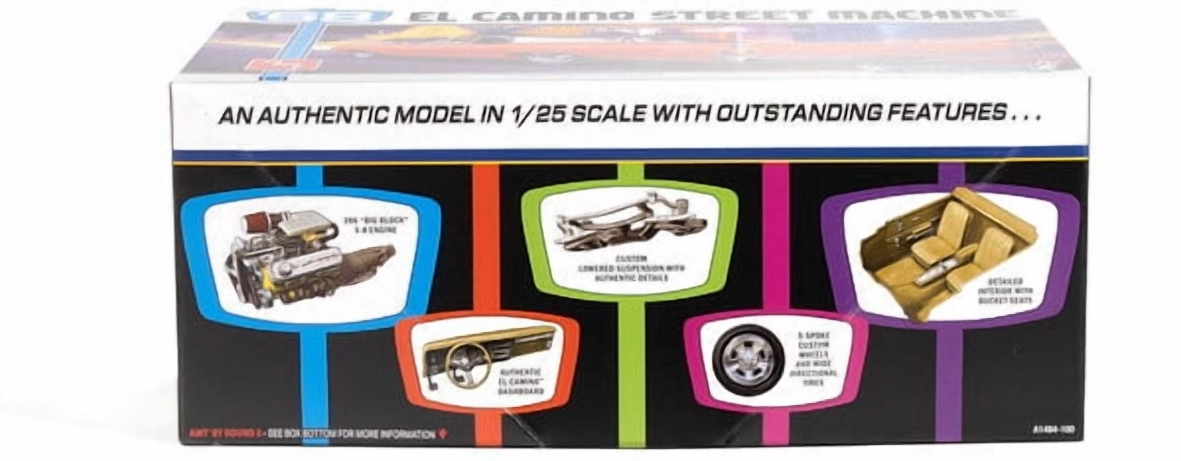 AMT 1968 Chevy El Camino Street Machine 1/25 Scale Model Kit