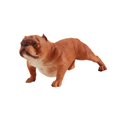 thumbnail image 2 of Estatua de perro, figura de animal realista, perro coleccionable, escultura de cachorro realista Amarillo, 2 of 9